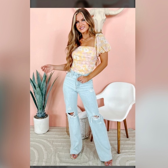 Kancan high rise flare jeans size 28 - Picture 3 of 5